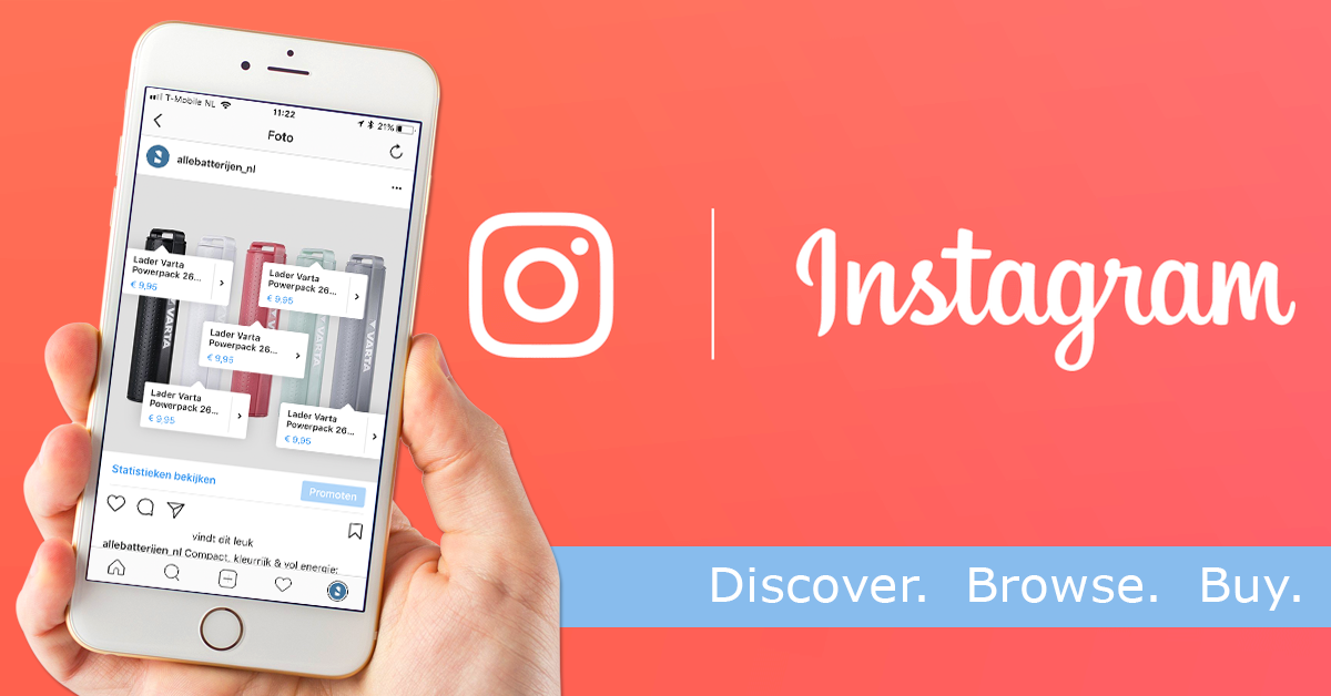 Instagram introduceert shopping functie: verkoop via product tagging